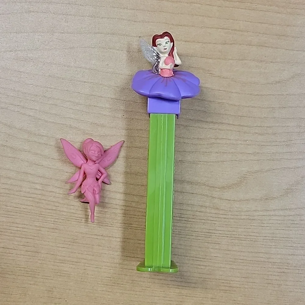Walt Disney Tinkerbell bundle frame puzzle, dvd, book, kaleidoscope, pez, bag‎